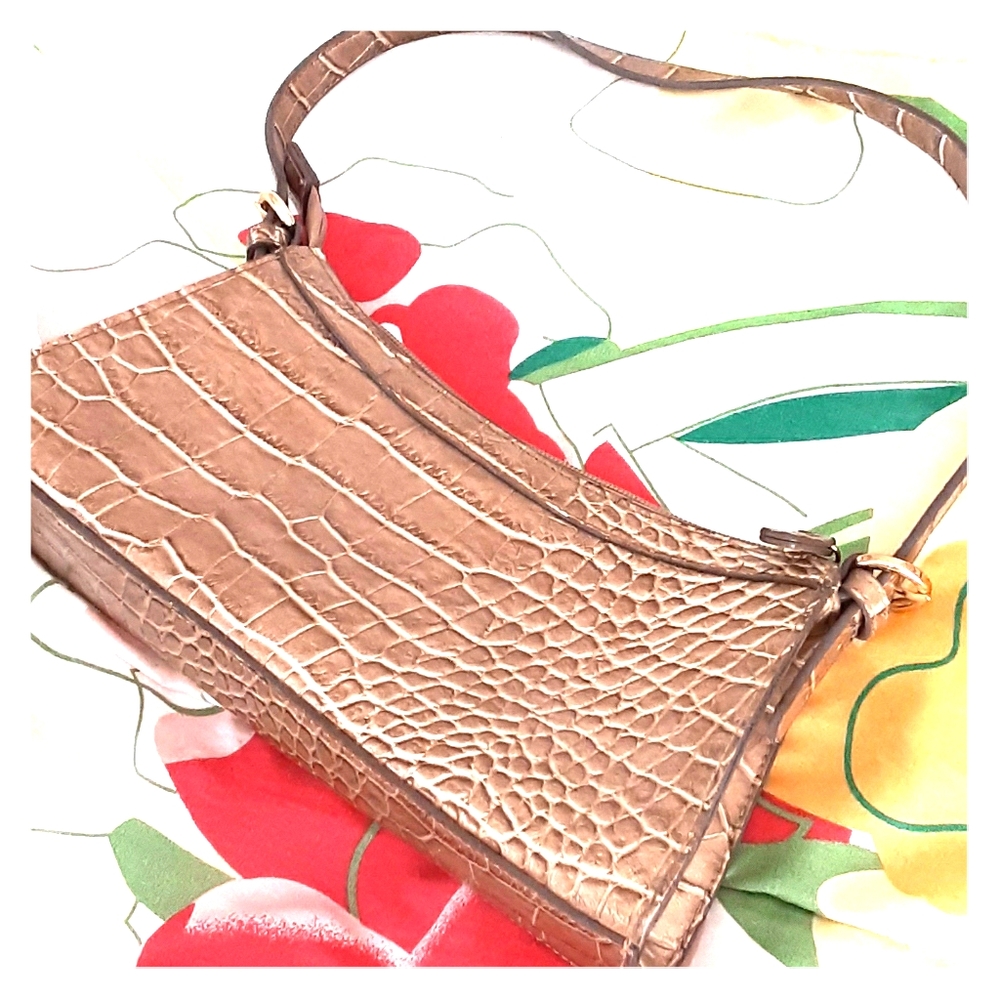 Gold Colored Worthington Shoulder Bag